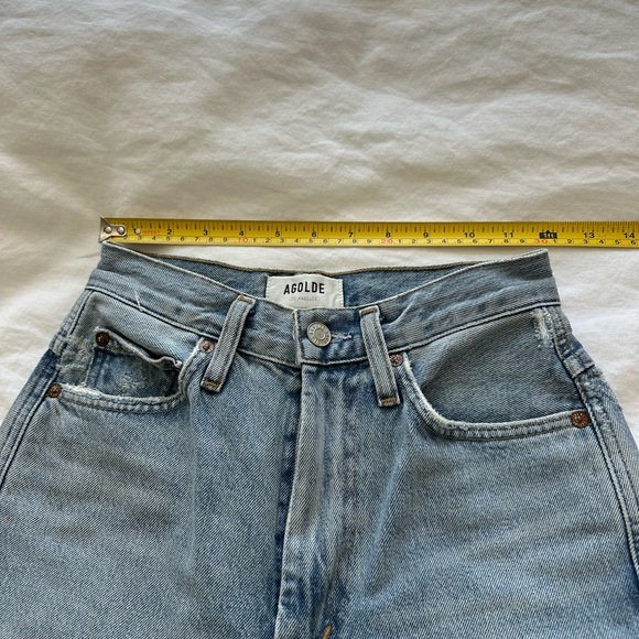 AGOLDE Pinch Waist High Rise Kick Jeans - Picture 6 of 8